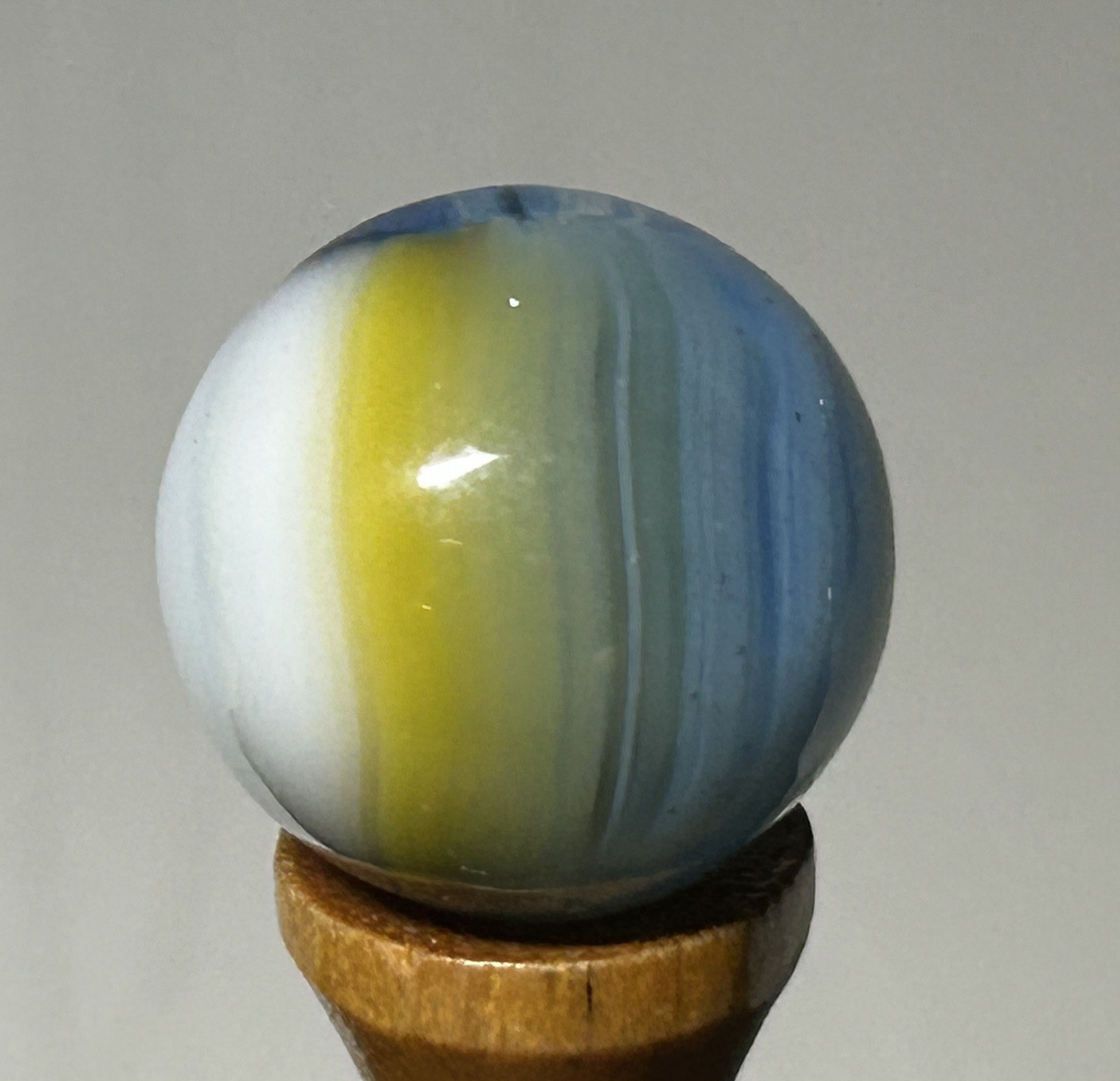 Vitro Agate Tri Lite Marble .62” NM(+)