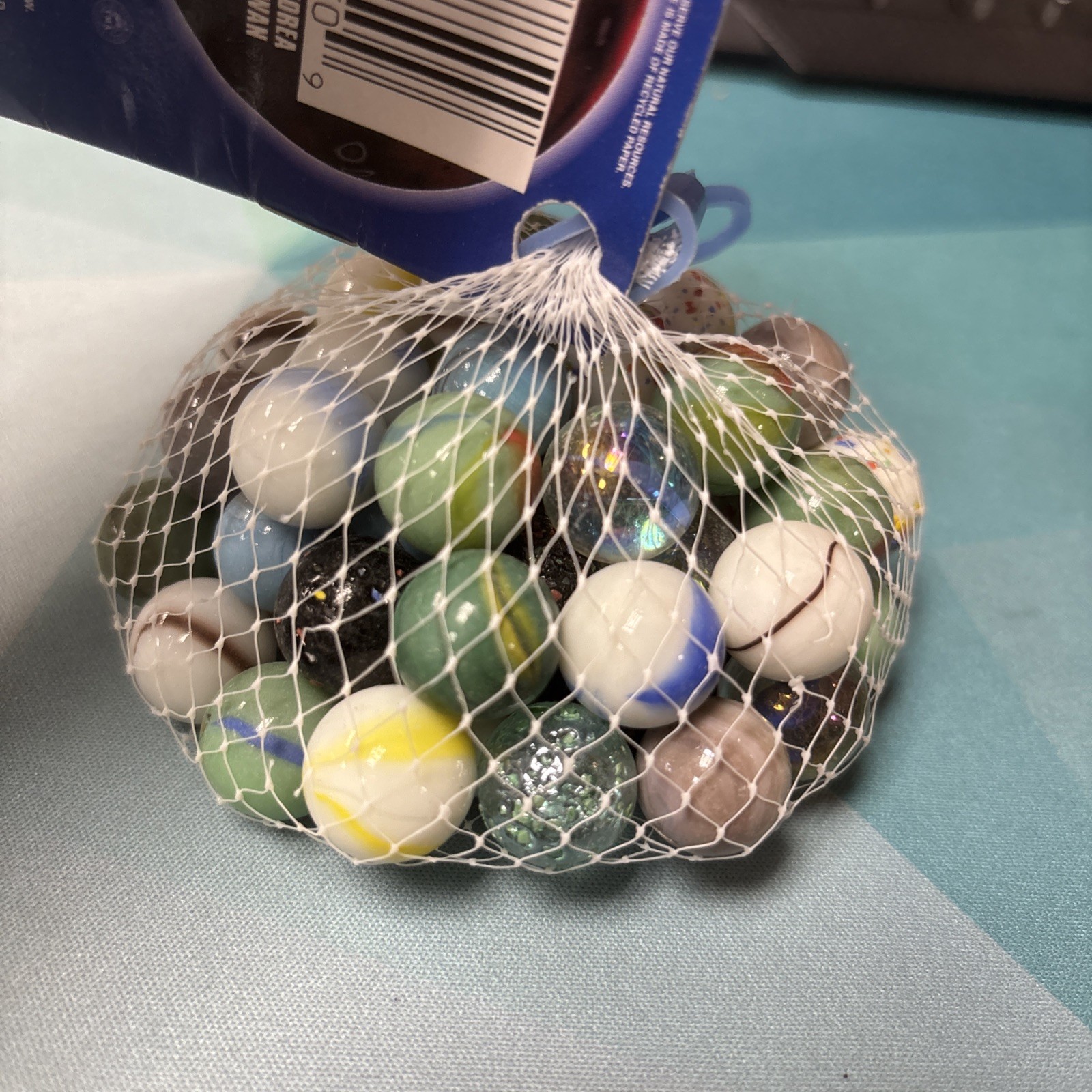 Vintage 1994 Imperial Toy Corp Glass Marbles: 49 Marbles & Shooters New 20 Games