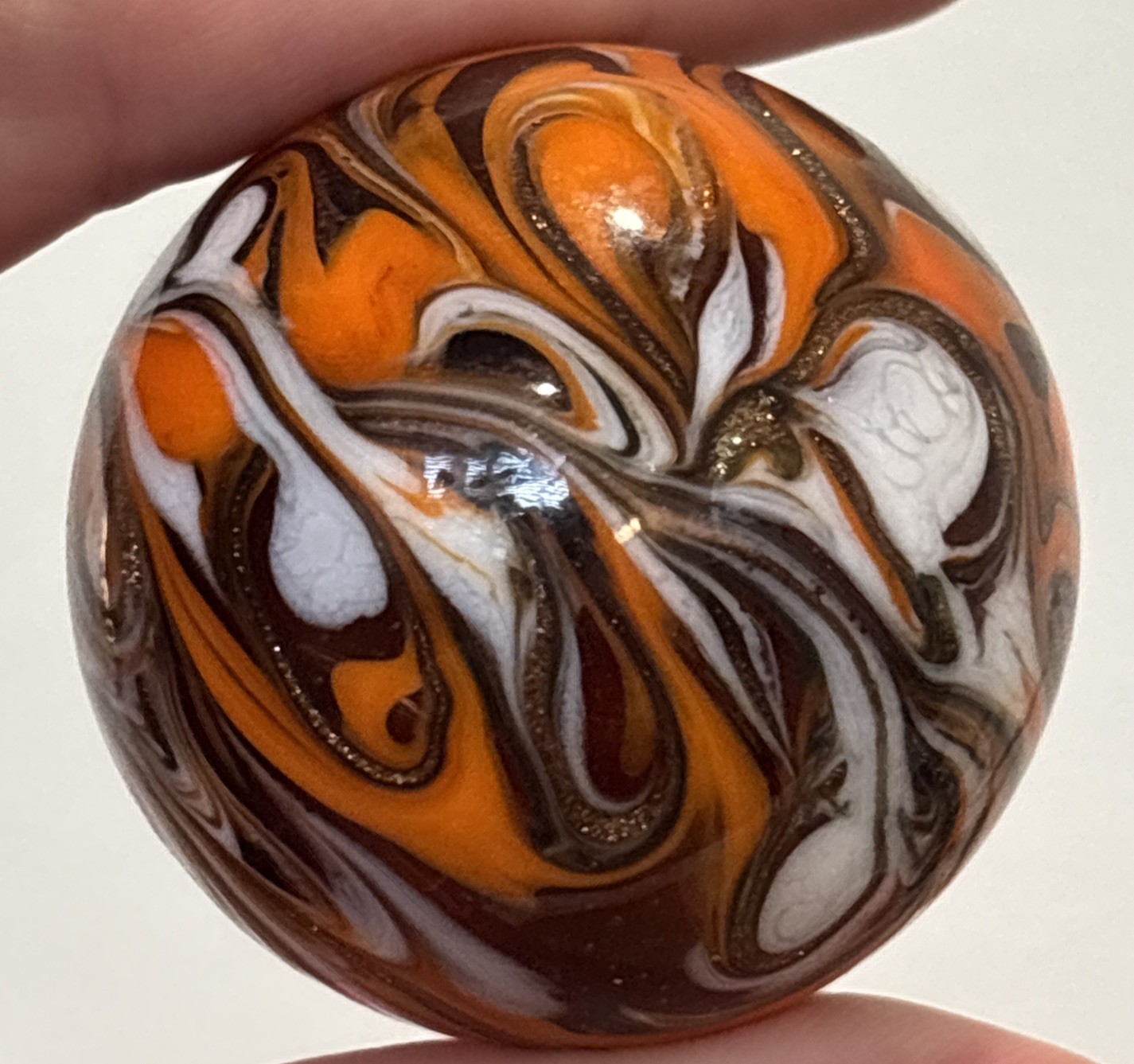 Stunning contemporary swirl marble #317