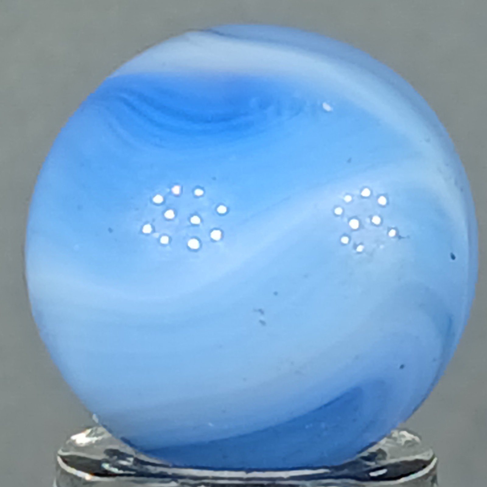 Vintage Champion Swirl Marble .59 Inches Near-Mint Condition Combined Shipping
