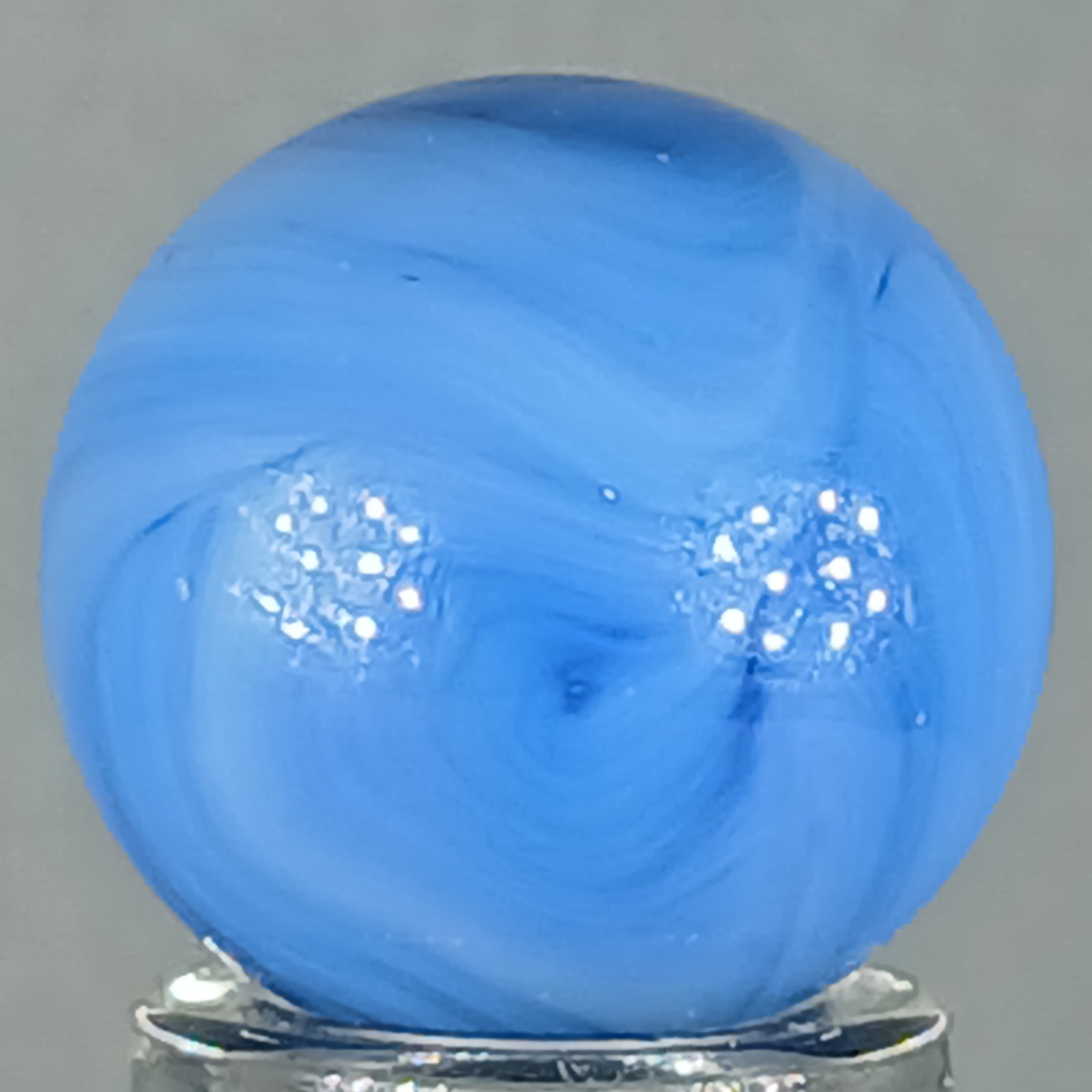 Vintage Champion Swirl Marble .59 Inches Near-Mint Condition Combined Shipping