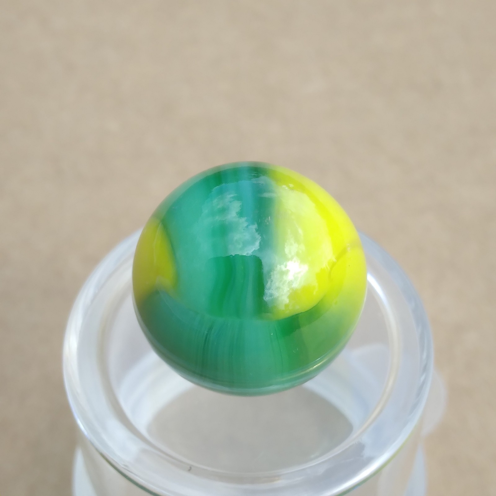 Premium Lot-5 Vintage Marbles- Vitro Marble King Heaton Alley Ravenswood- c11