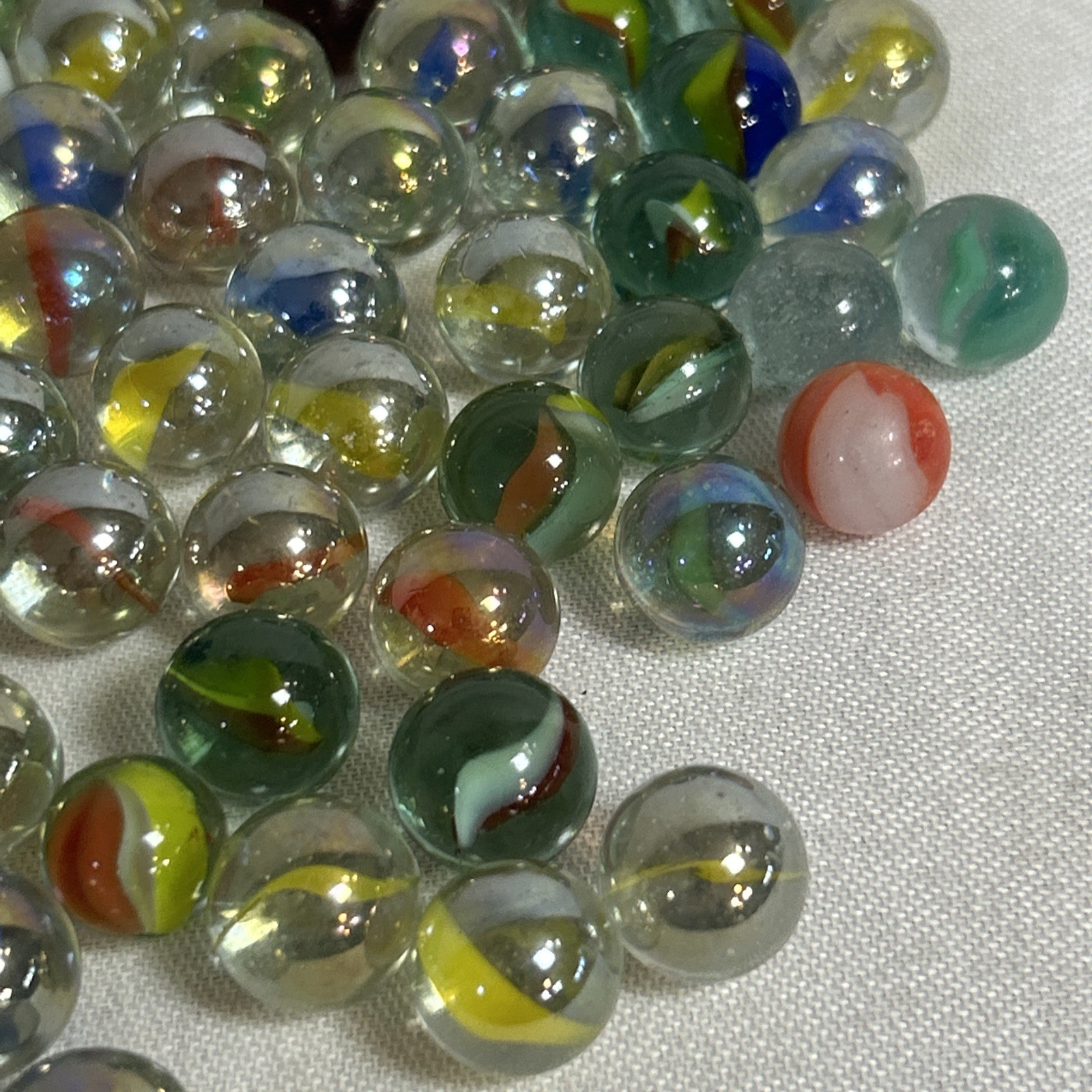 101 Vintage Glass Marbels