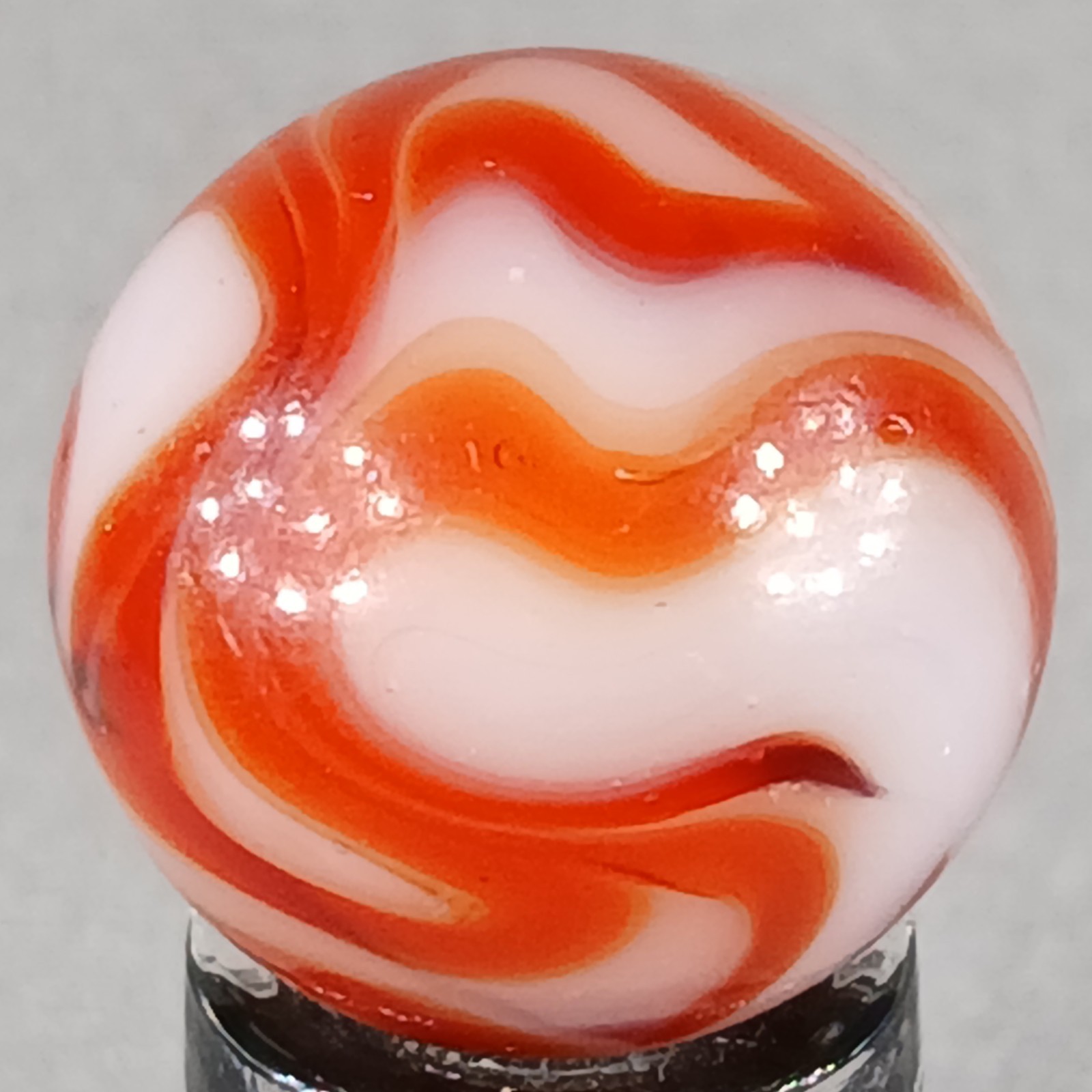 Vintage Alley Swirl .66 Inches Near-Mint Condition Combined Shipping