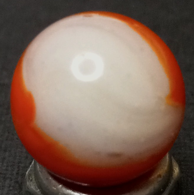 Vintage Kokomo Rainbow Marble .57” Mint Condition 126138