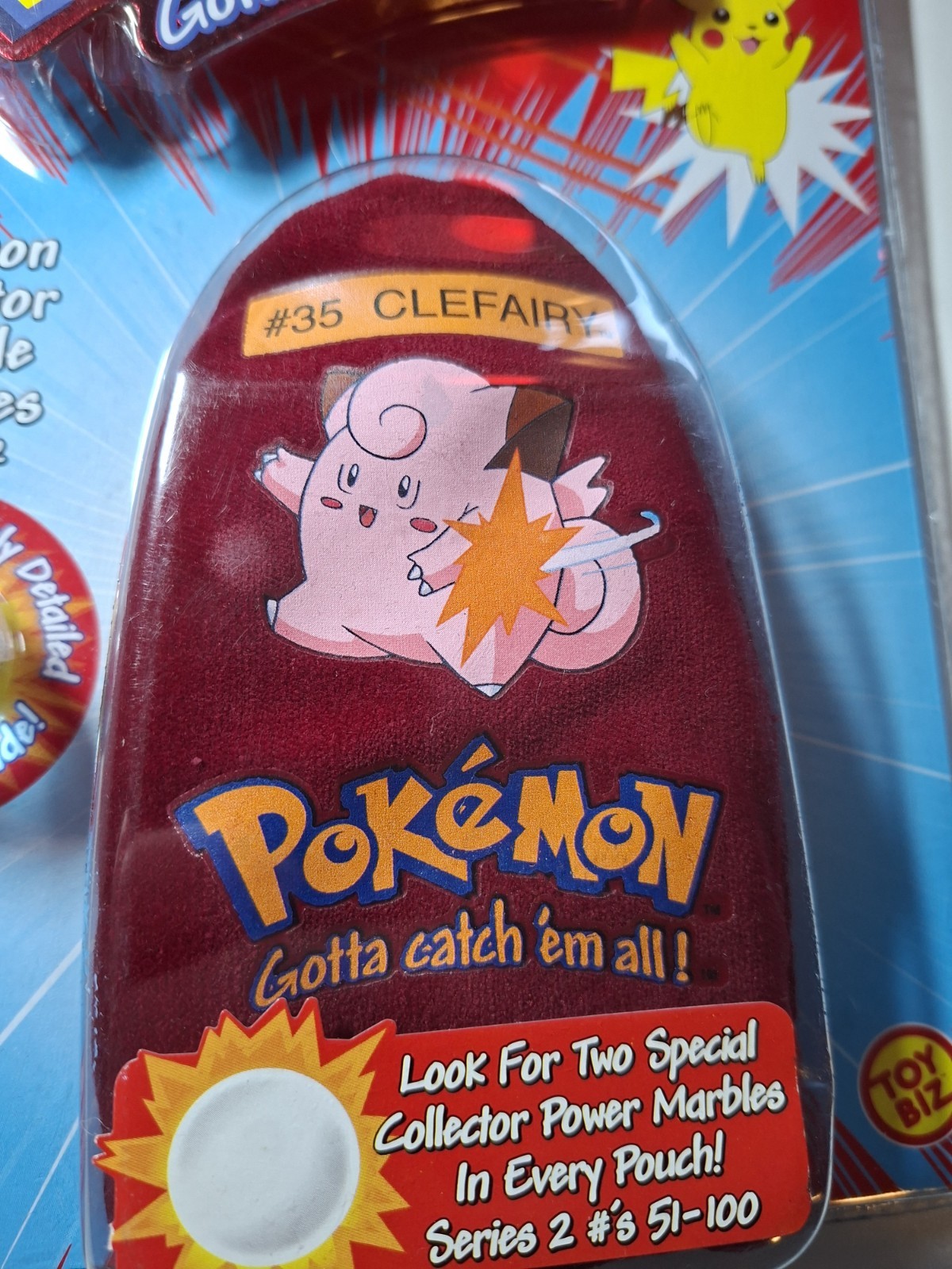 Pokémon Pokemon Collector Marble Pouch #35 Clefairy NIB Sealed New Series 2