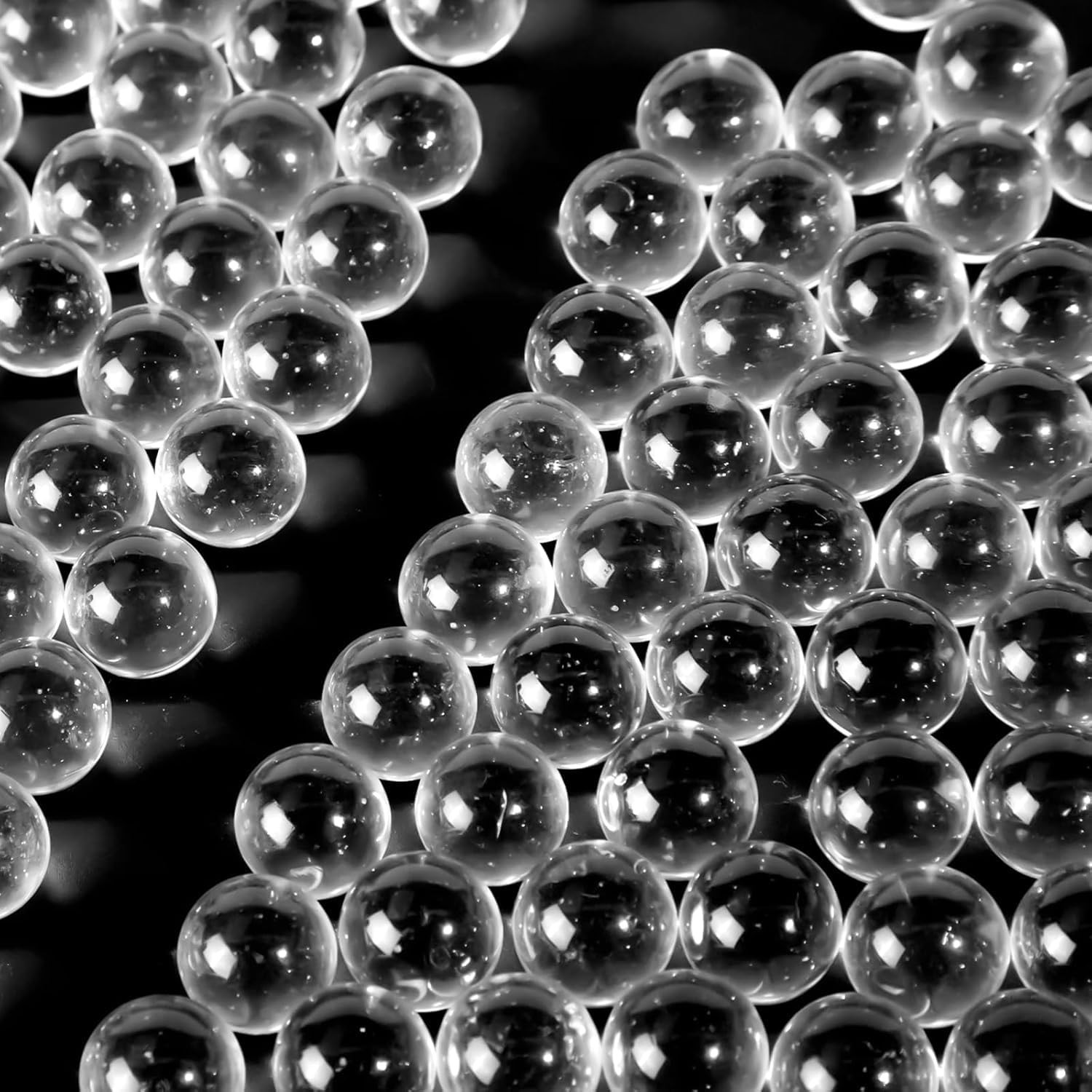 5LB Clear Glass Marbles 0.63″ – Bulk Decorative Vase Fillers for Home Decor
