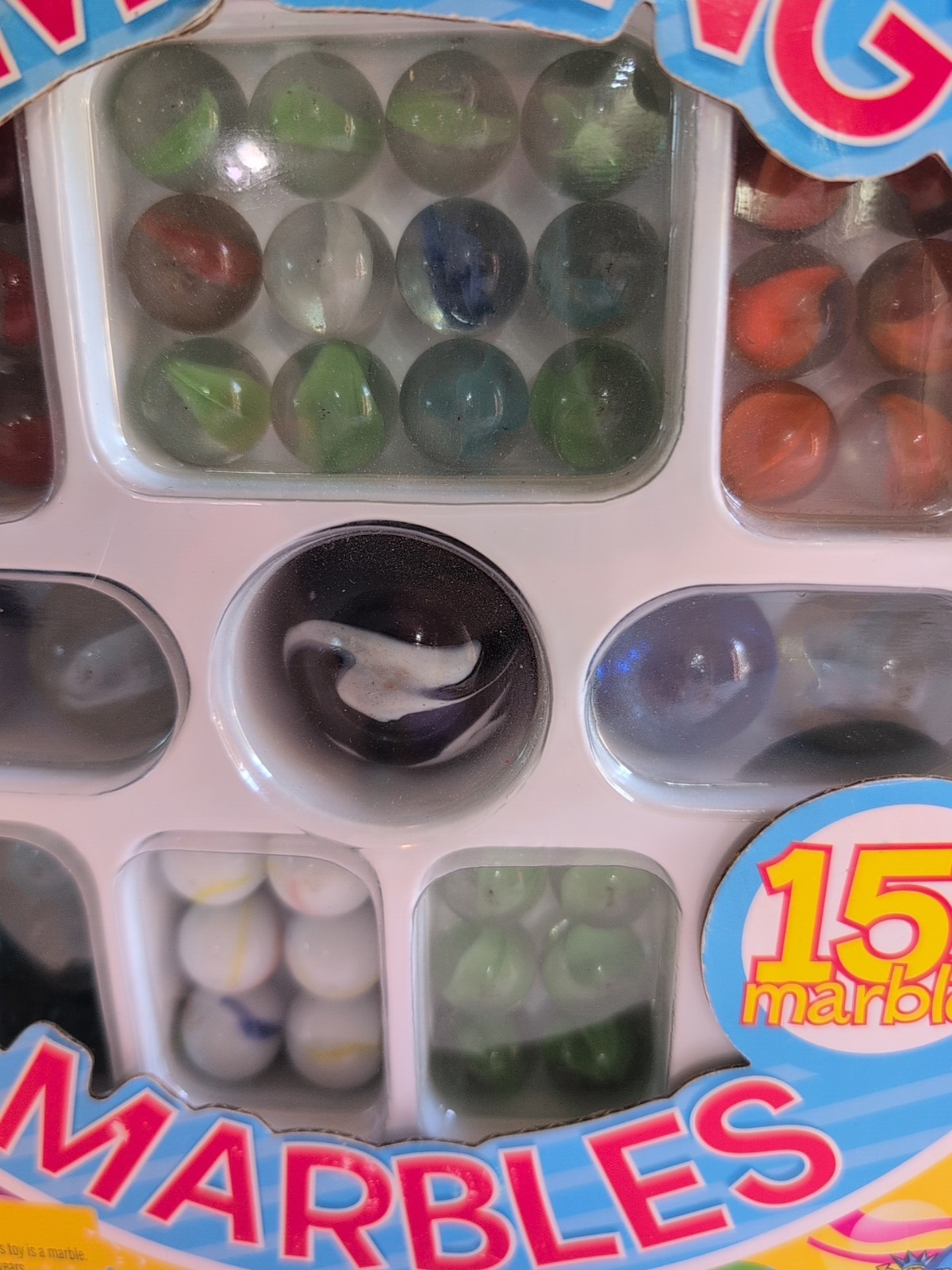 2013 Imperial Toy Corp AMAZING Marbles 151 Marbles & Game Booklet Jumbo Shooter