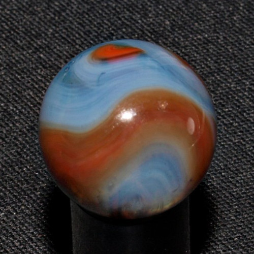 Alley Agate St. Mary’s Ghost STELLAR Pattern Near-Mint .62″ #JM9