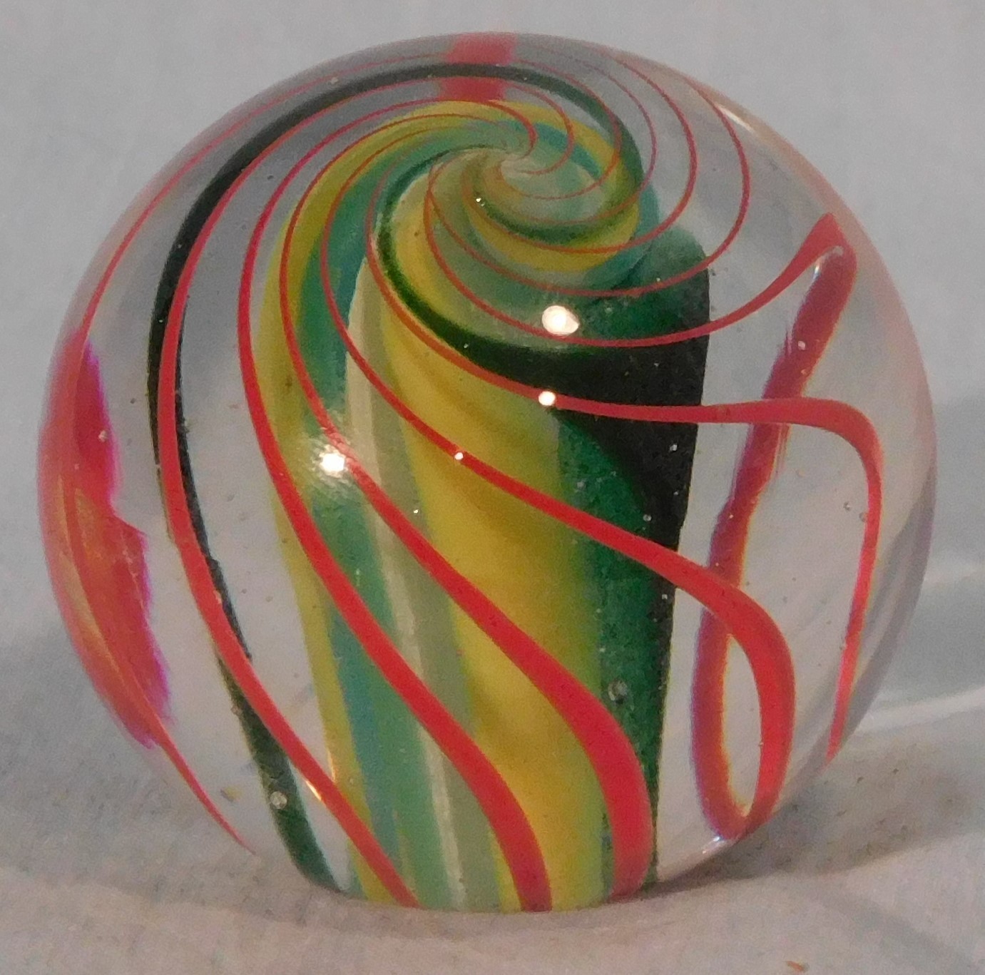 Andy Davis Contemporary Handmade Marble, 1 3/4″ Diameter, #117V