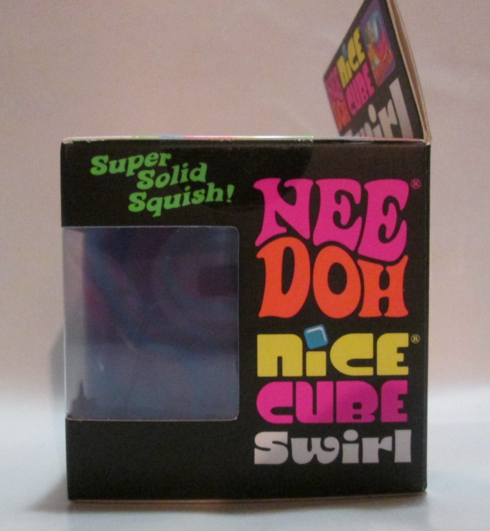 Needoh Nice cube Swirl (Red, Blue, Purple)