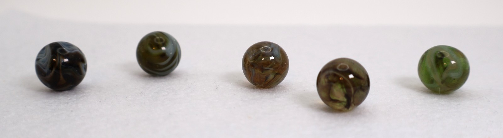 5pk 5/8″ Translucent Swirl Marbles NM-M