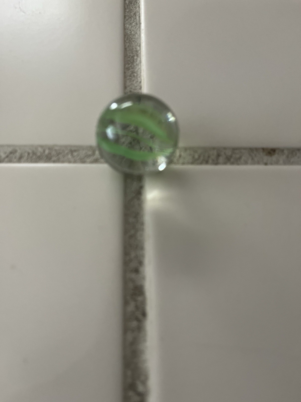 Vintage Akro Agate Caged Cat Eye Shooter Marble