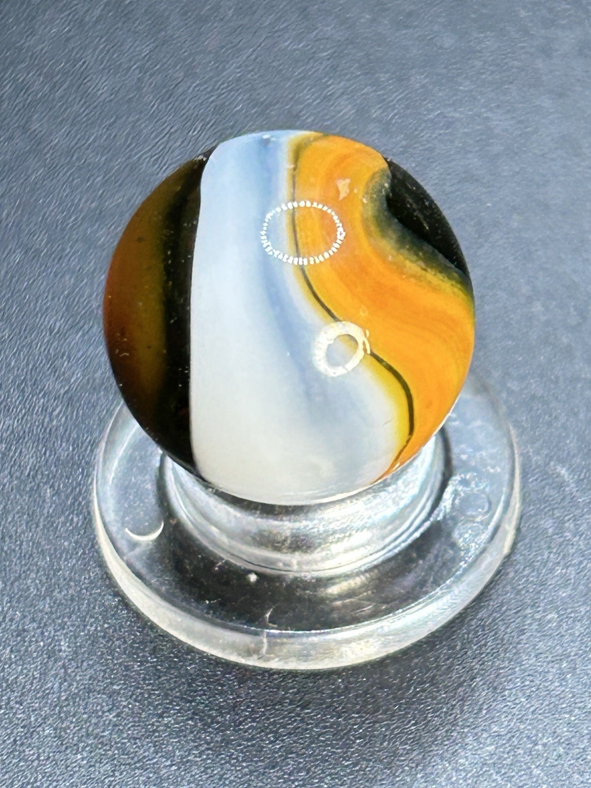 Vintage Peltier Champion Jr. Marble 0.629”