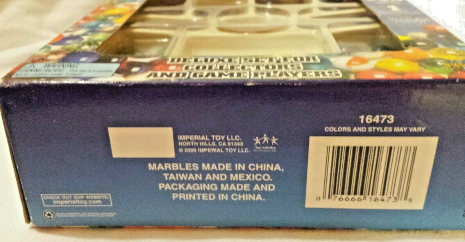Imperial Toy Amazing Marbles Shooters Game Booklet Glass 16mm 25mm 35mm 2009