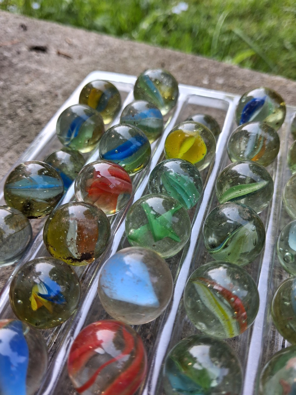 Assorted vintage Cateyes and Clearies Lot