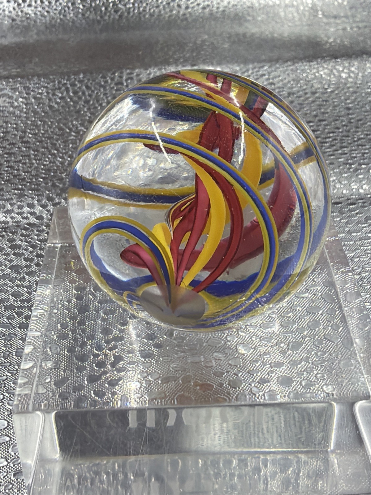 Massive 1.5” Contemporary Modern Multi-Strand Open Core Swirl – Polished to Mint