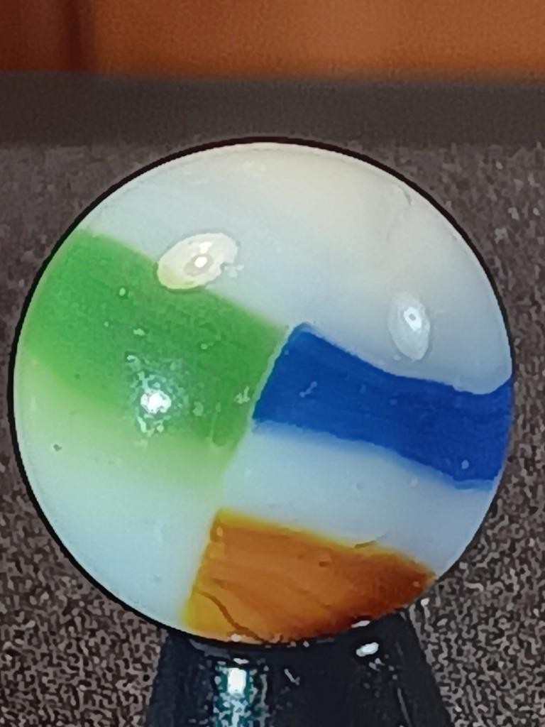 9/16″ Vitro Peltier Persimmon Patch Candy Green Midnight Blue Serious Marble B93