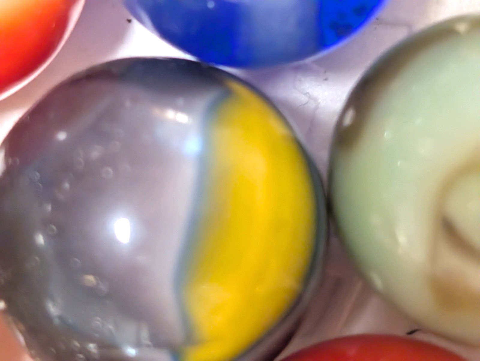 #9 Collectable Mint- Excellent Vintage Mixed Beautiful Marbles, 1930’S-1960’S