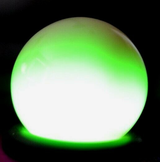 MARBLE KING GLASS MARBLE/.593″BURMESE UV BLACK LIGHT,NEON GREEN,MAUVE,CREAM