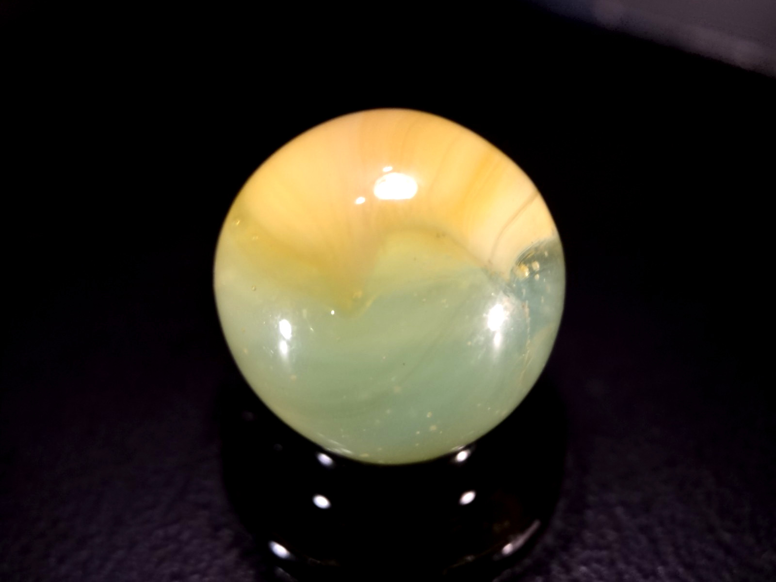 AKRO AGATE LEMONADE PATCH (personal collection) PRISTINE WET MINT (top shelf)