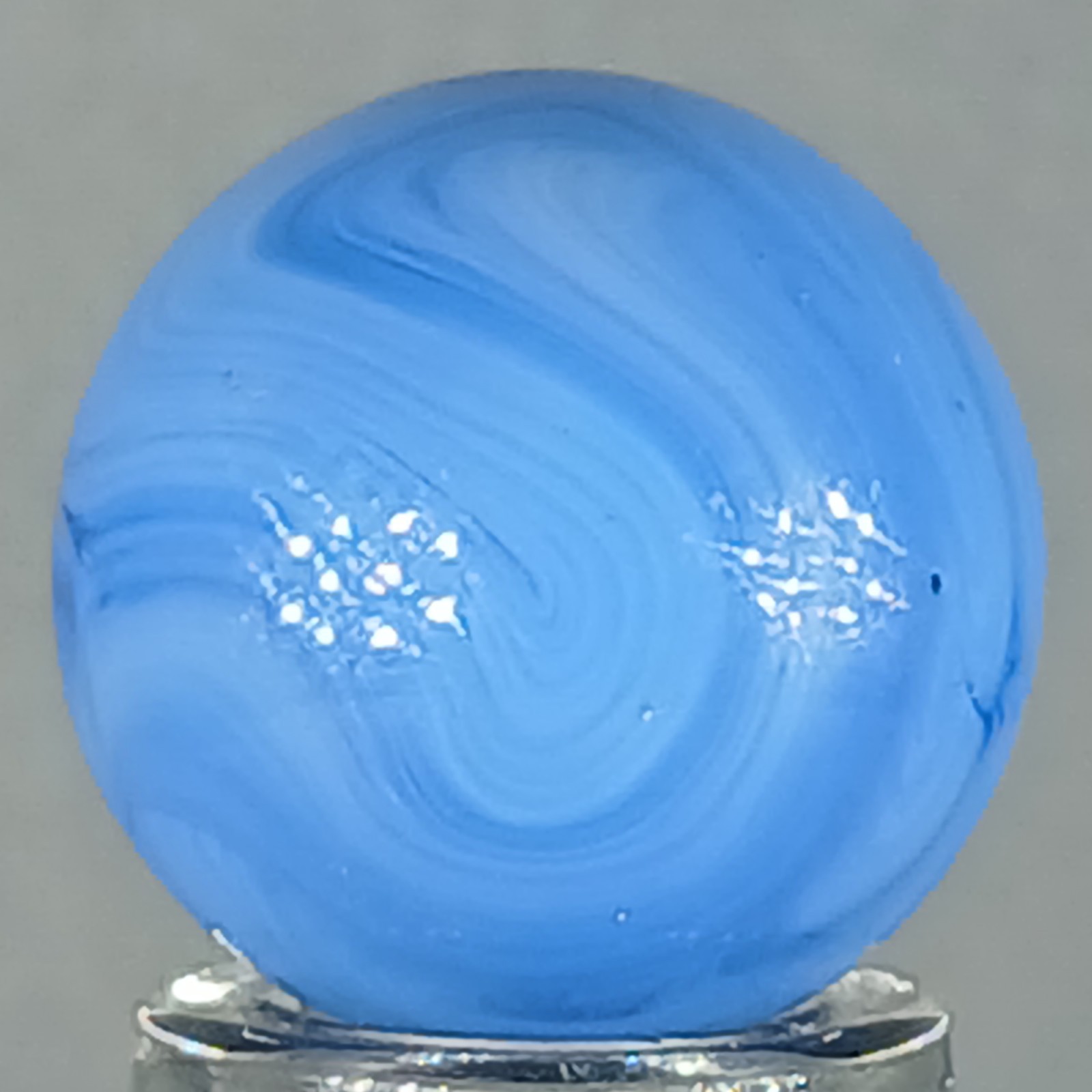 Vintage Champion Swirl Marble .59 Inches Near-Mint Condition Combined Shipping