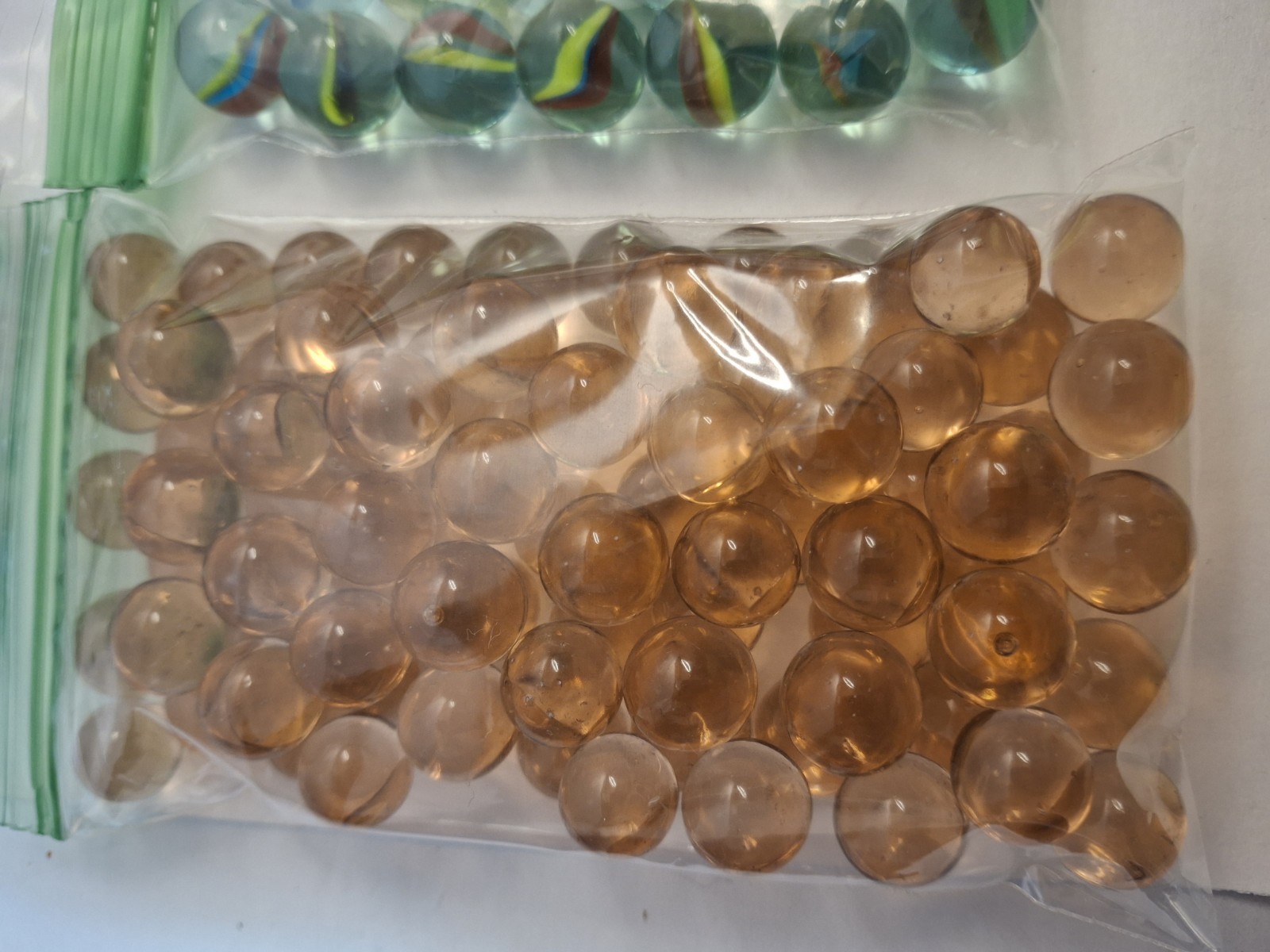 Marbles Lot Variety Of Colors 3 lbs,about 350 Different Sizes and conditions