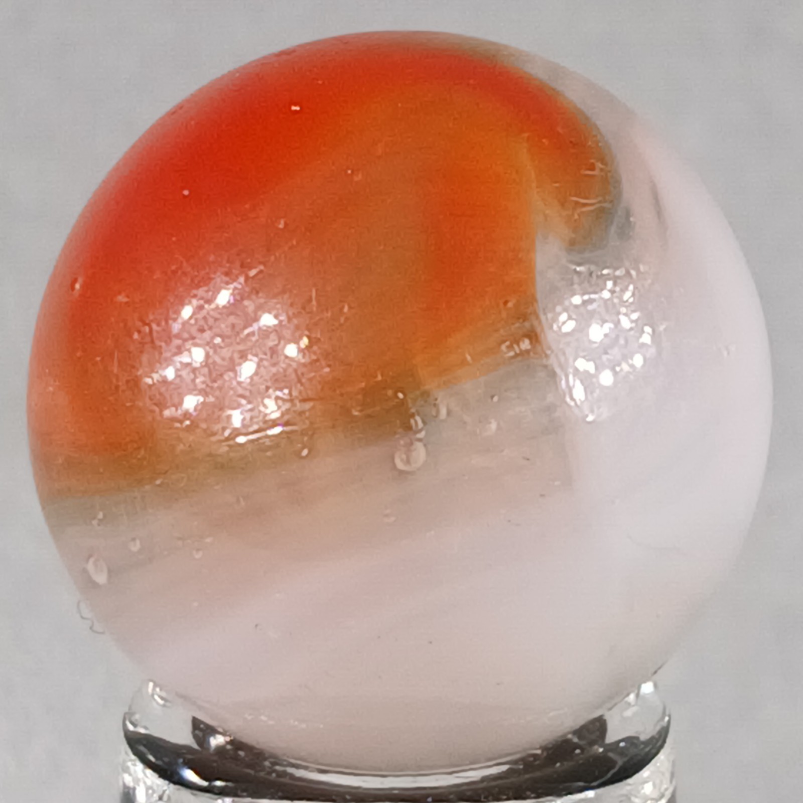 Vintage Vitro Conqueror Marble .60 Inches Near-Mint Condition