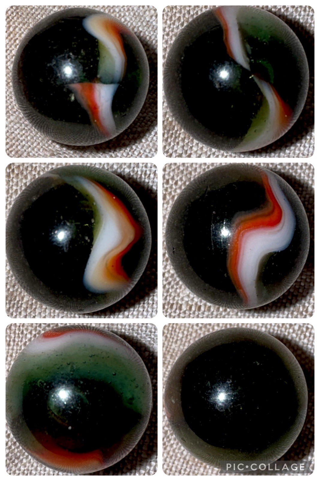 Vintage Peltier NLR or Kokomo? Marble, 0.59 in, Mint
