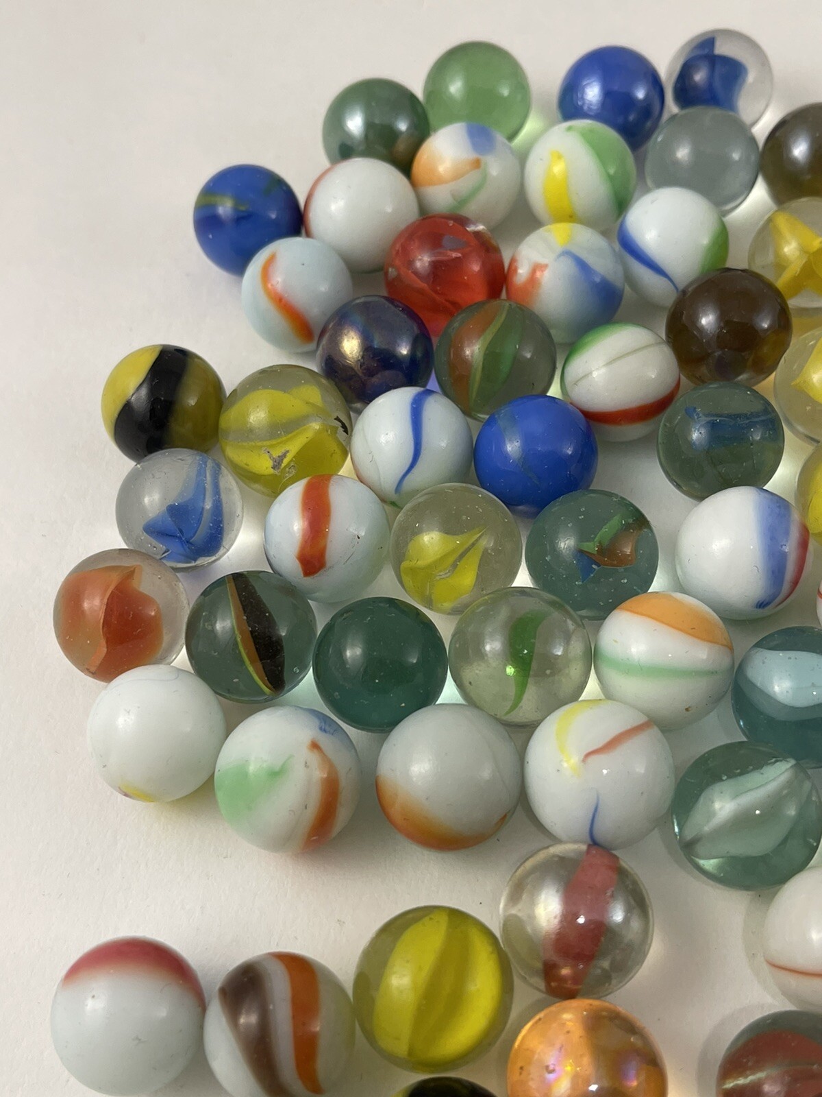 Vintage Marble Lot, Lot Of 198 Marbles