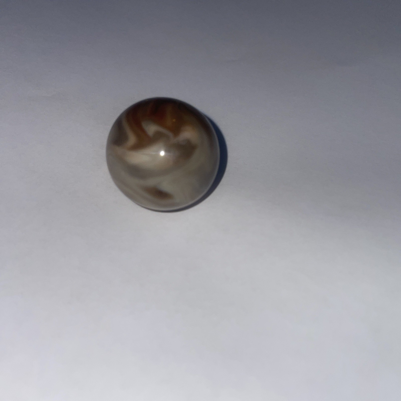 banded agate Shooter Marble German (Idaronerstien)
