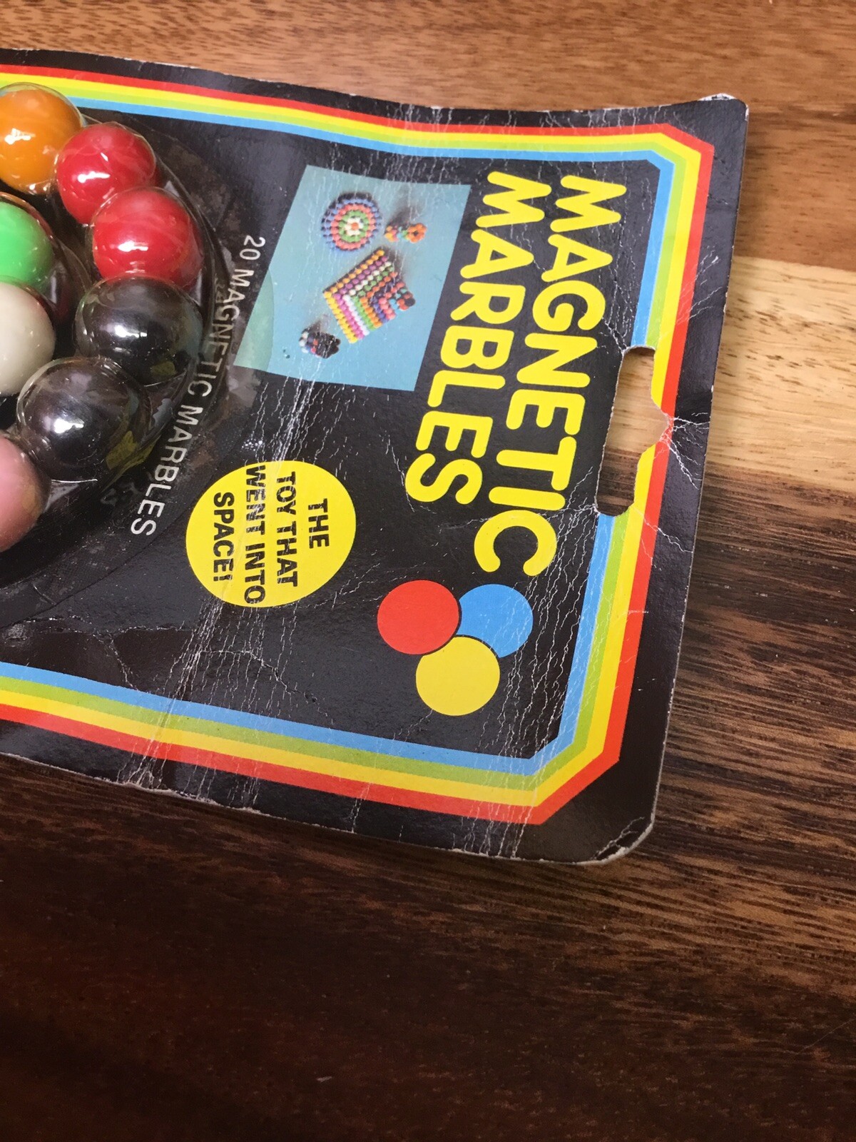Magnetic Marbles Company 20 Marbles NIP The Toy That Went Into Space