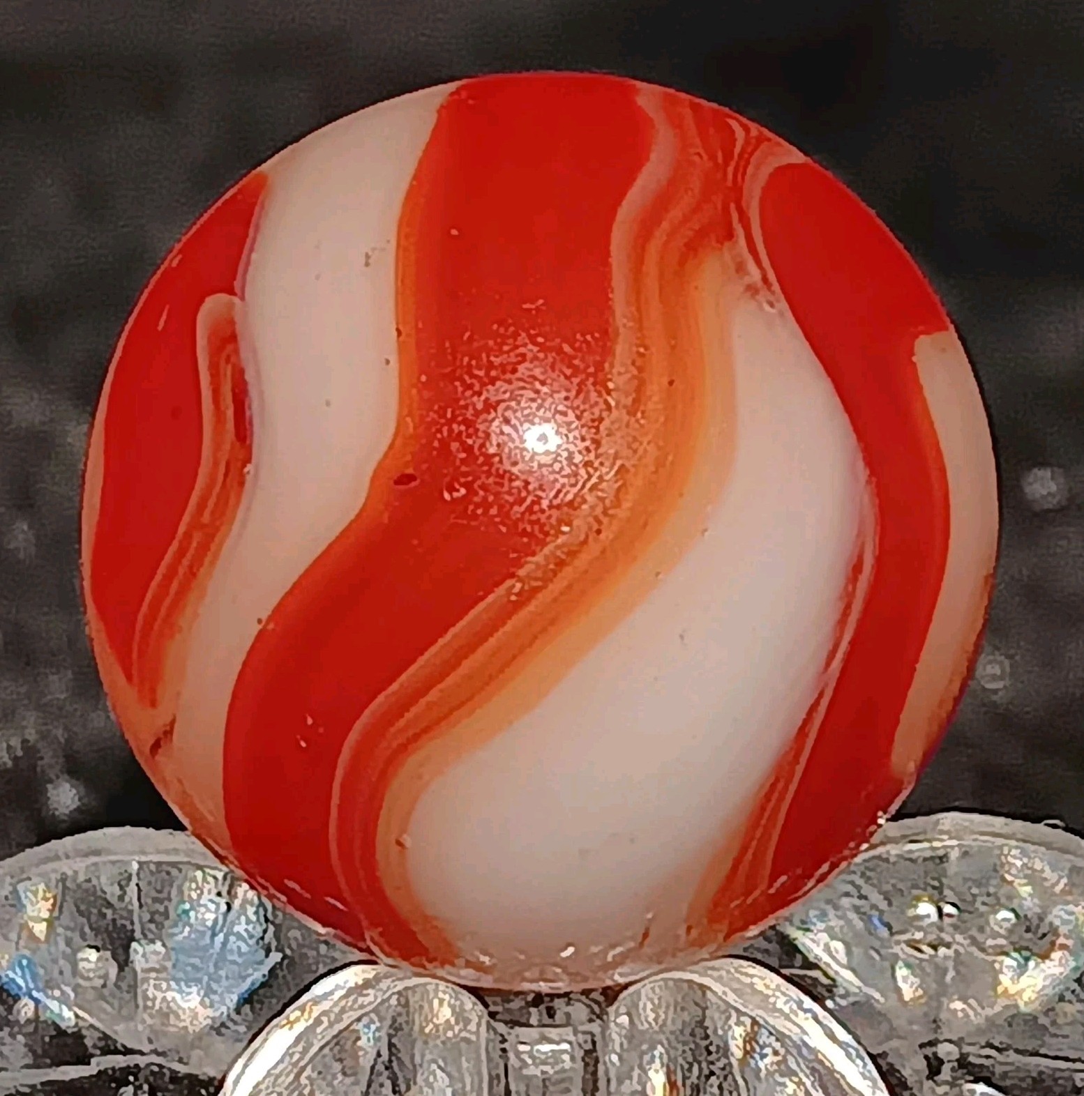 Ravenswood Swirl Marble. 5/8″ Mint. Stunning Example