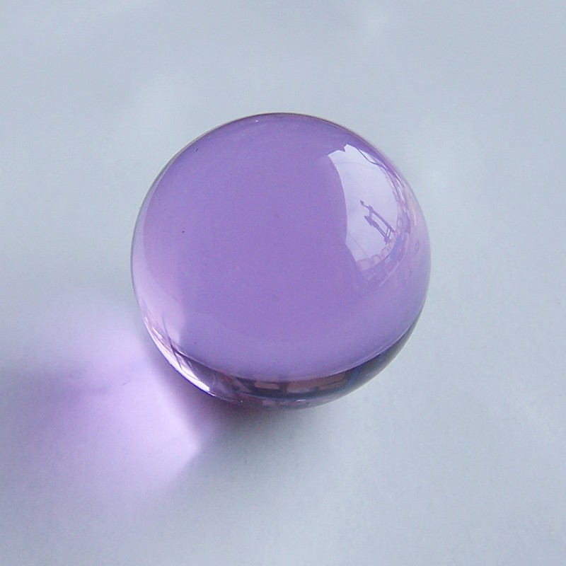 25mm Crystal Glass Ball Beads Marbles Colorful Decorative Sphere DIY Toy Game