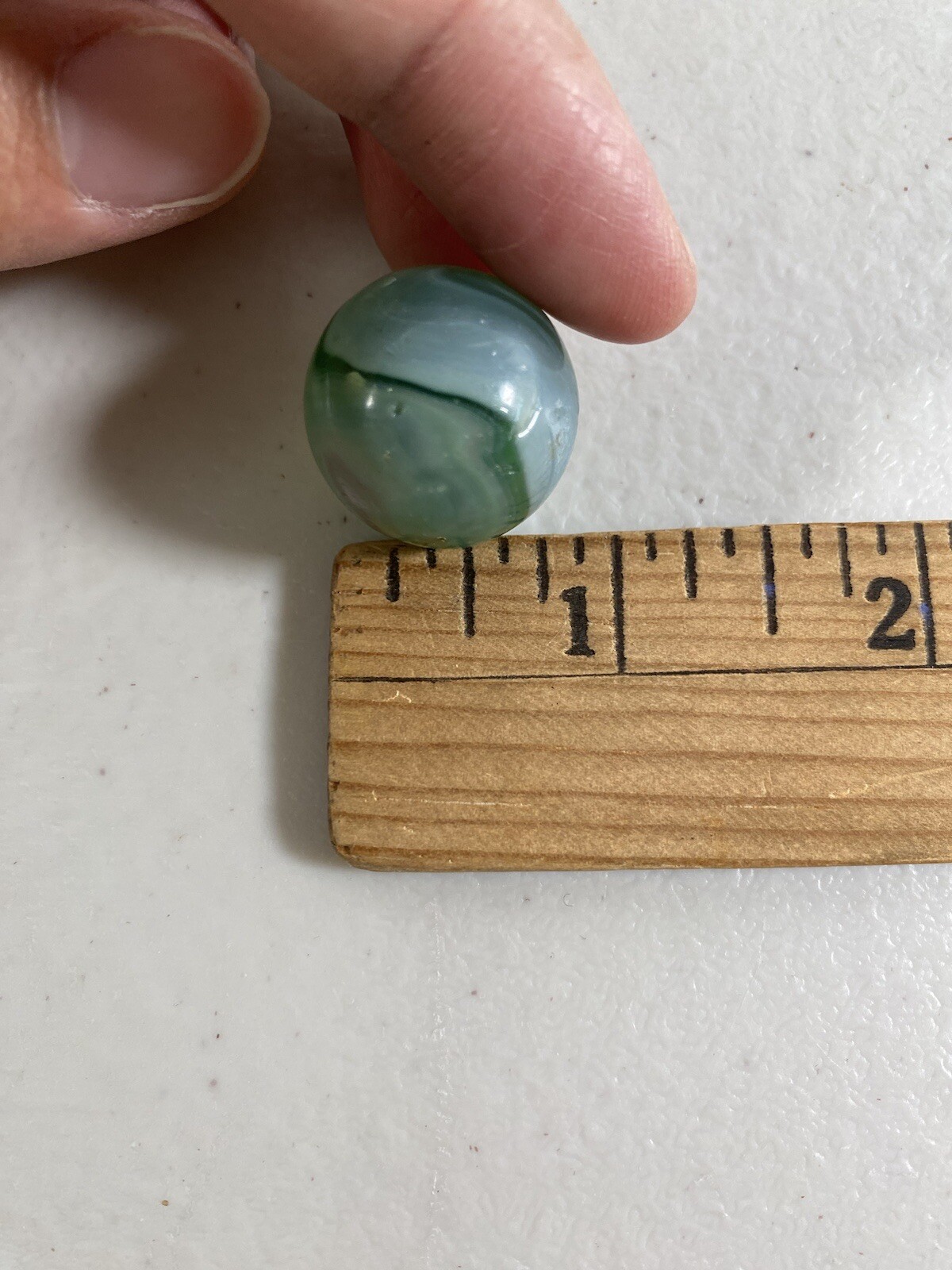 Lot of 7 Vintage Large Small Marbels Estate Find Christensen Akro Glass Agate