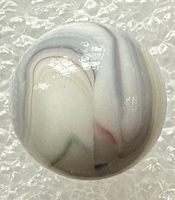 Vacor de Mexico Hurricane Swirl SHOOTER Marble Blue, Green, White, Red