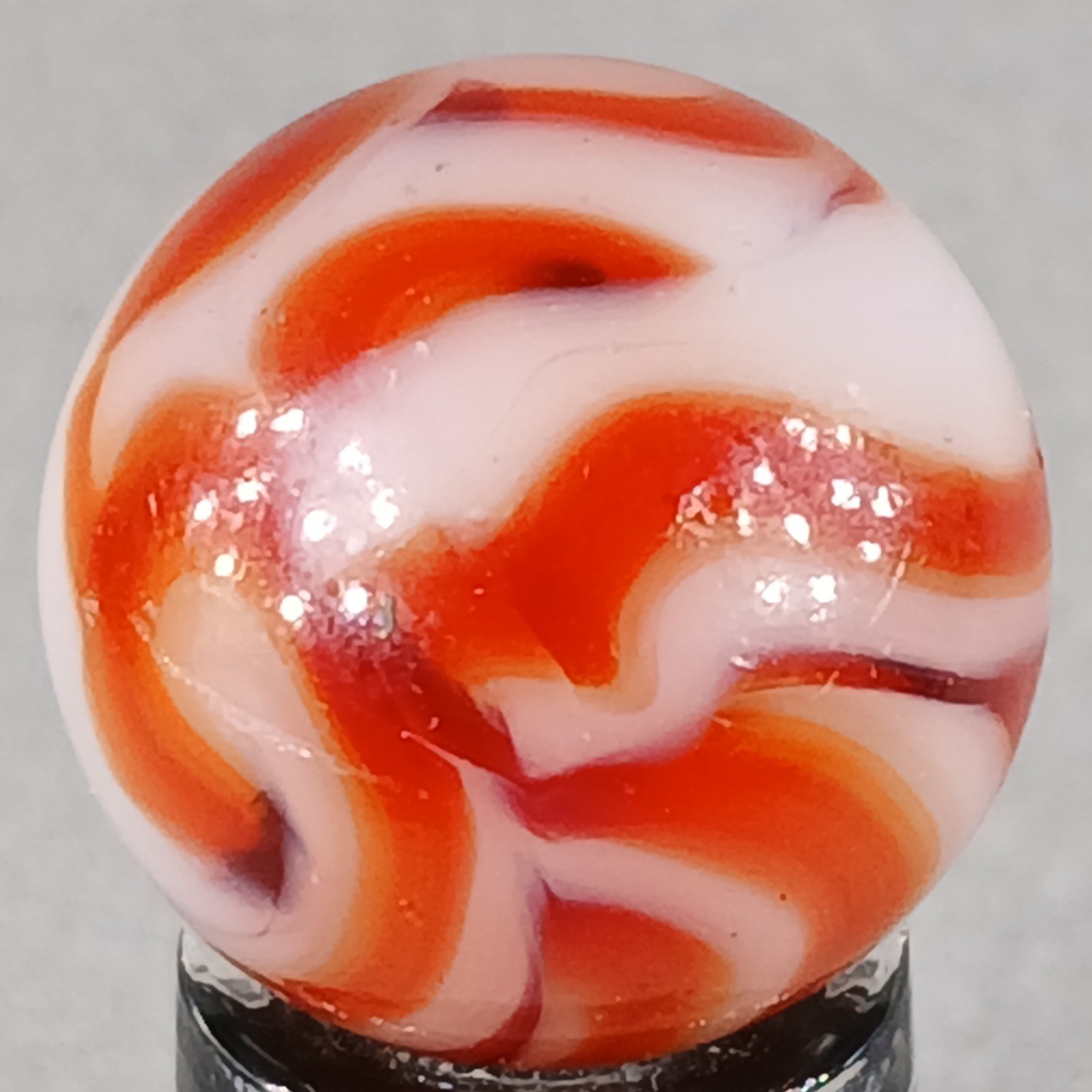 Vintage Alley Swirl .66 Inches Near-Mint Condition Combined Shipping