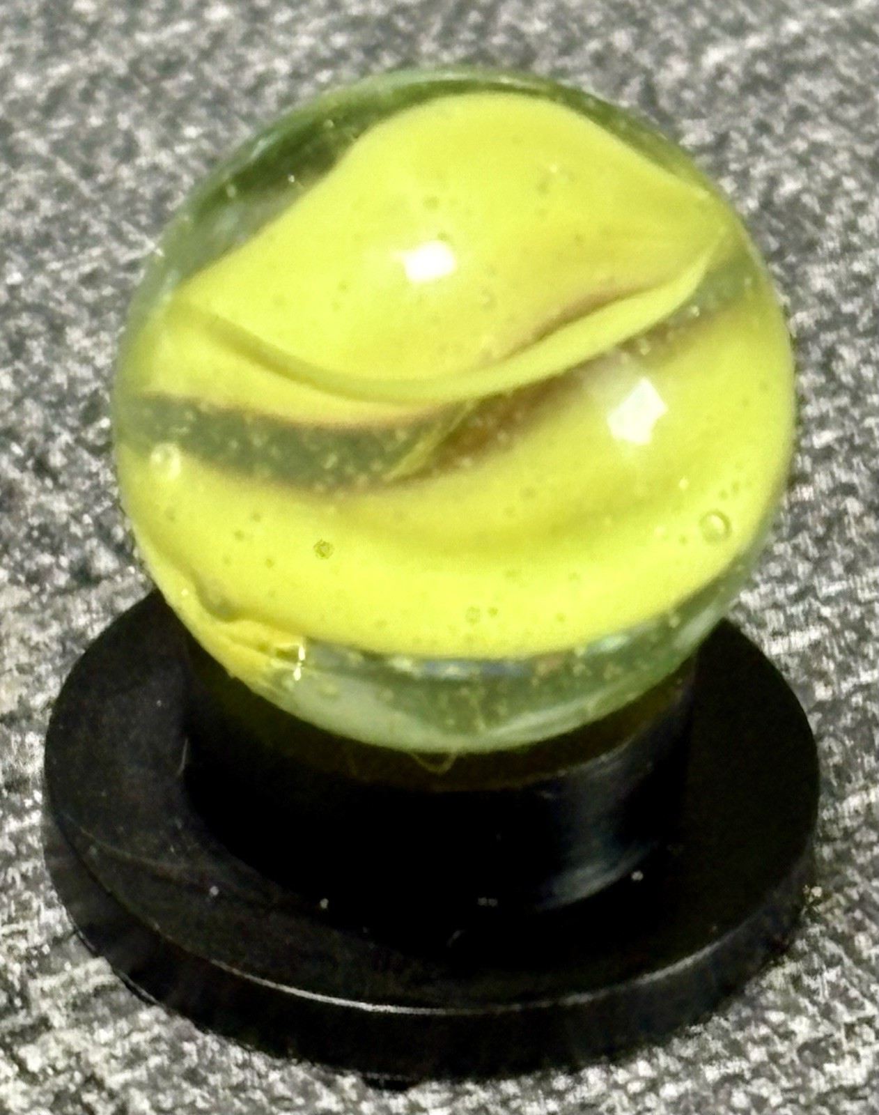 VTG Bogard / Heaton Hybrid Cat’s Eye Marble .52” HTF Mint