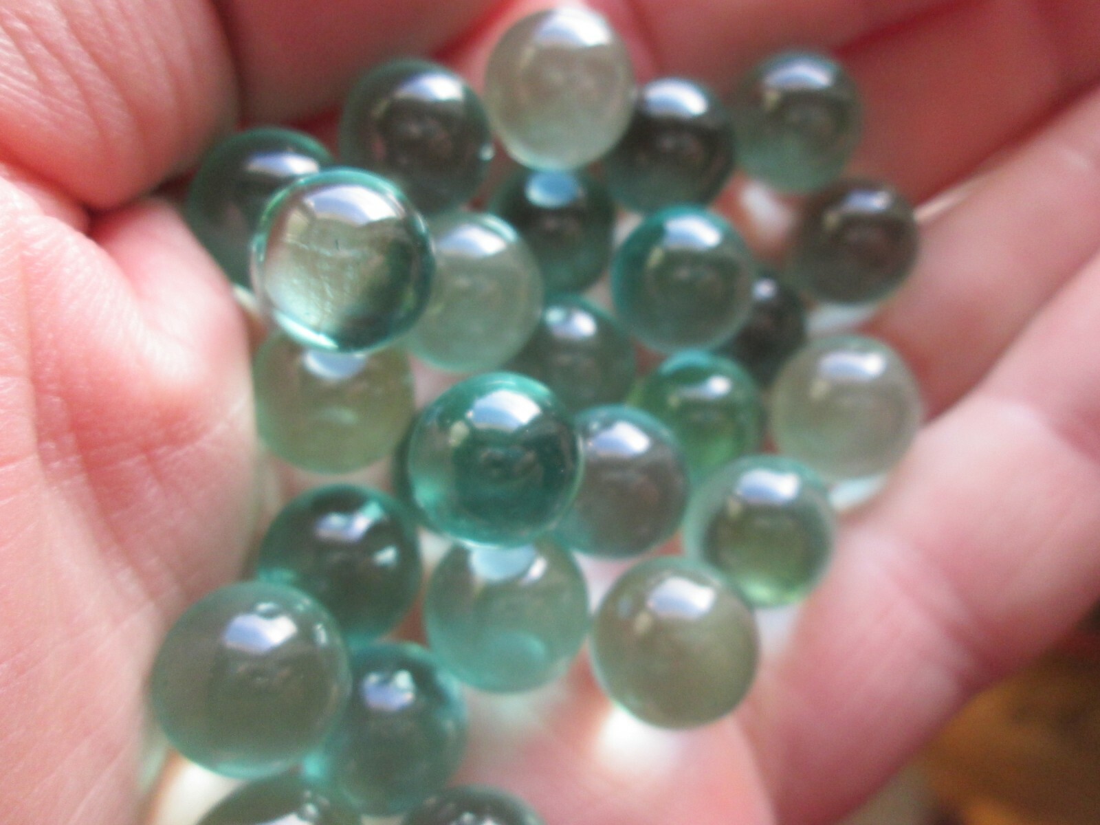 MARBLES 2 POUNDS MEGA 12MM INCH ICE CLEAR CRYSTAL “LIMITED EDITION” MEGA MARBLES
