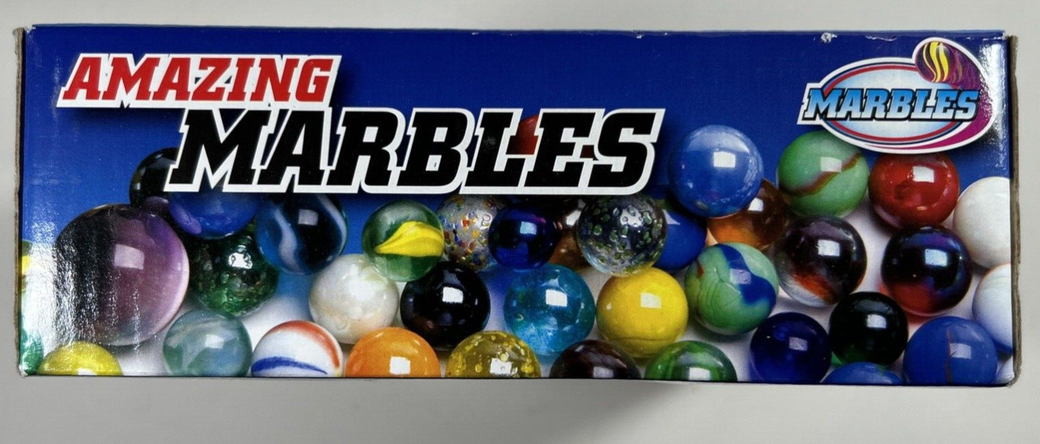 151 Amazing Marbles Deluxe Set For Collectors And Game Players. New in box.