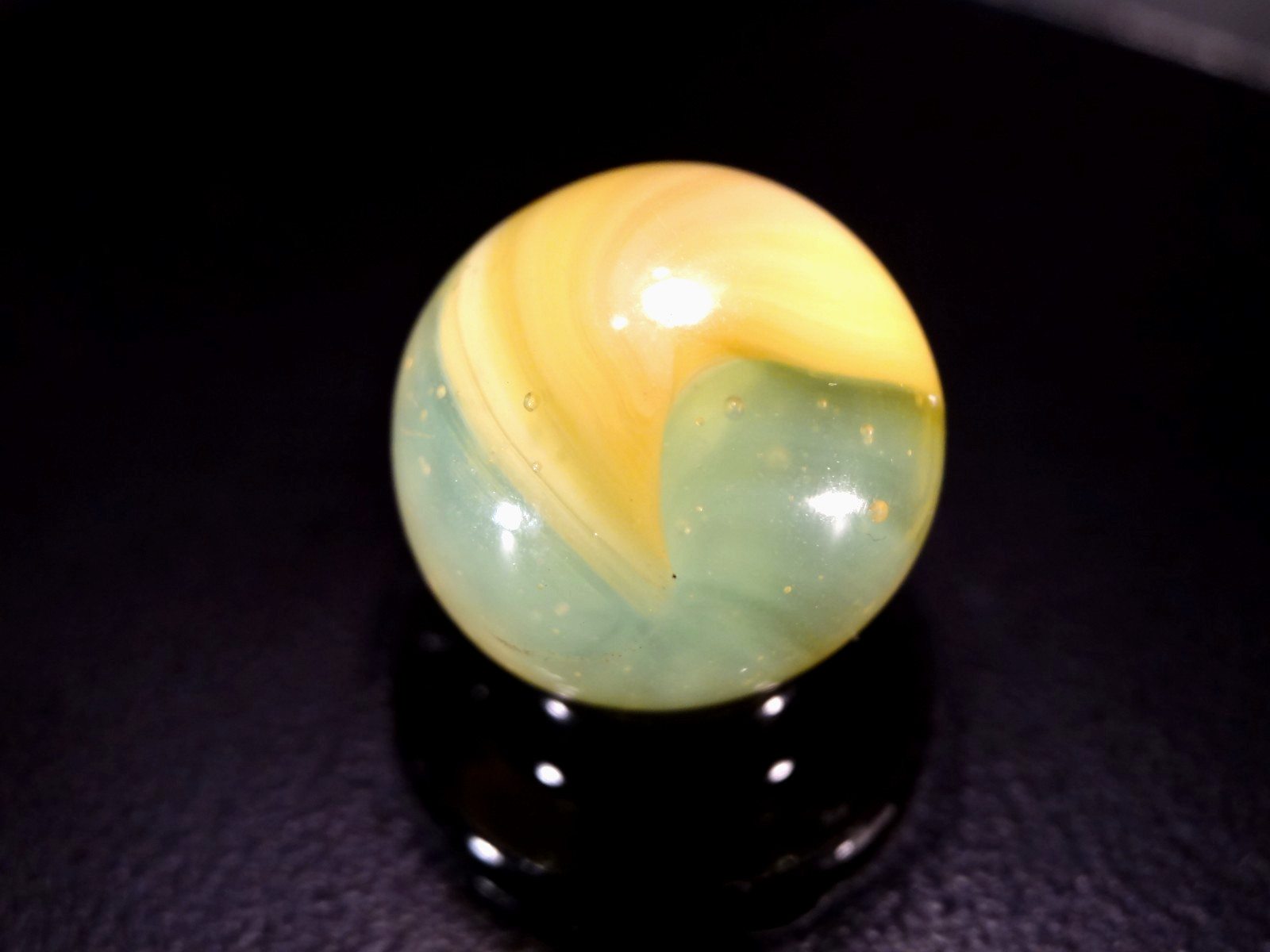 AKRO AGATE LEMONADE PATCH (personal collection) PRISTINE WET MINT (top shelf)