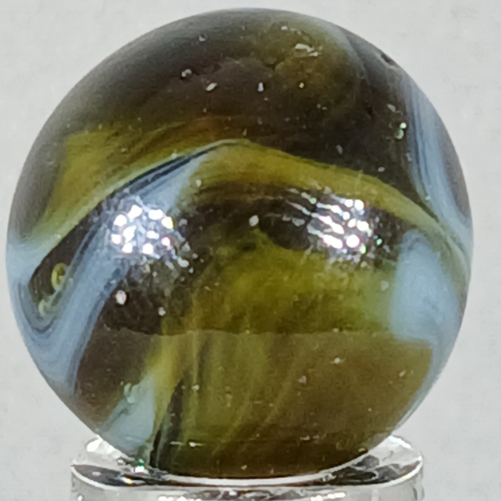 Vintage Alox Swirl Marble .62 Inches Near-Mint Condition Combined Shipping
