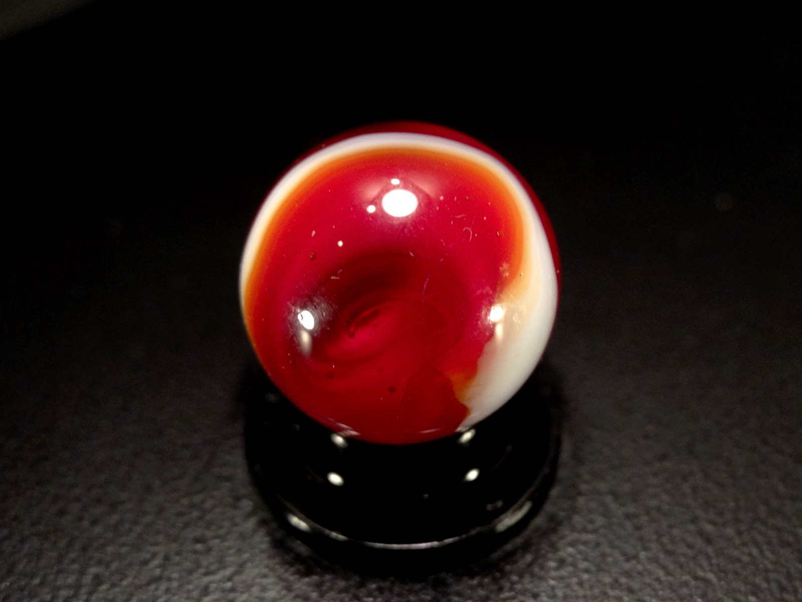 AKRO AGATE CHERRY BOMB 🔴💥 Auger/Snake BOLD WET MINT