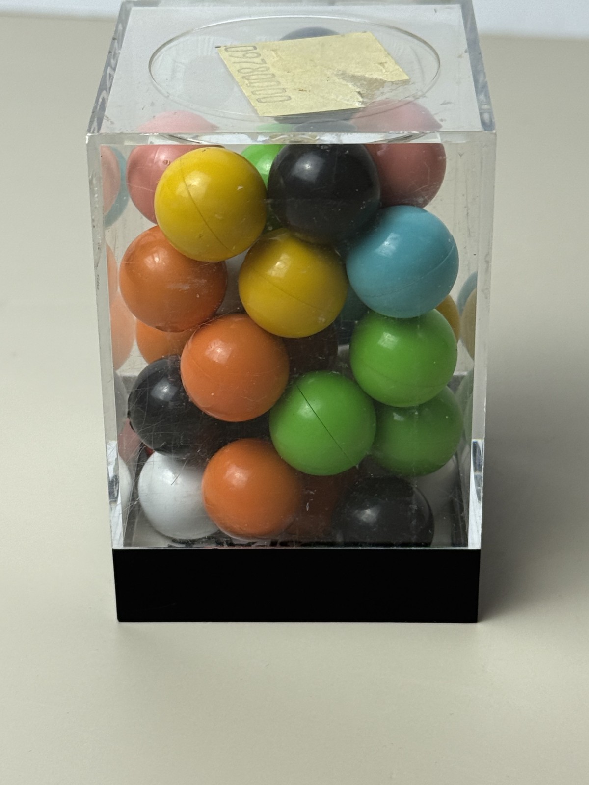 1988 Vintage GEO-Space The Original Magnetic Marbles Fidget Toy