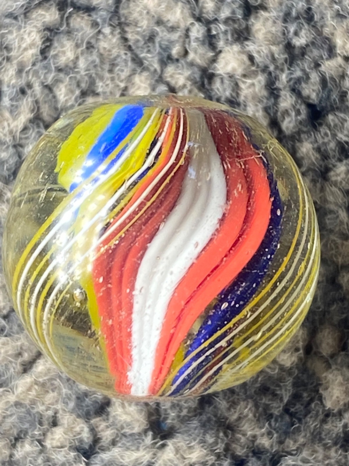 Antique German Marble multi colour divided core 18mm