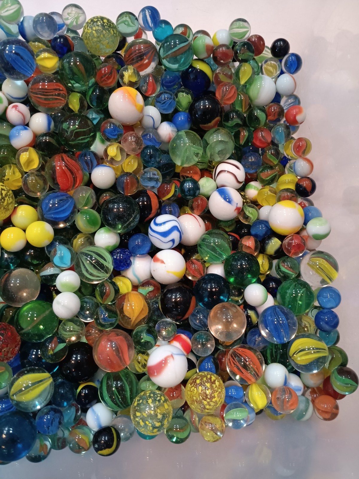 Vintage Filler Marbles- 2+ lbs per lot- Many Colors