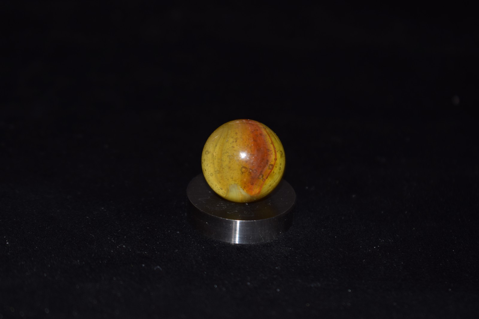 🐯➖⏩Vintage Master Marble Tiger’s Eye 🌽 Corn Husk🌽 shooter size .750″=3/4 MINT