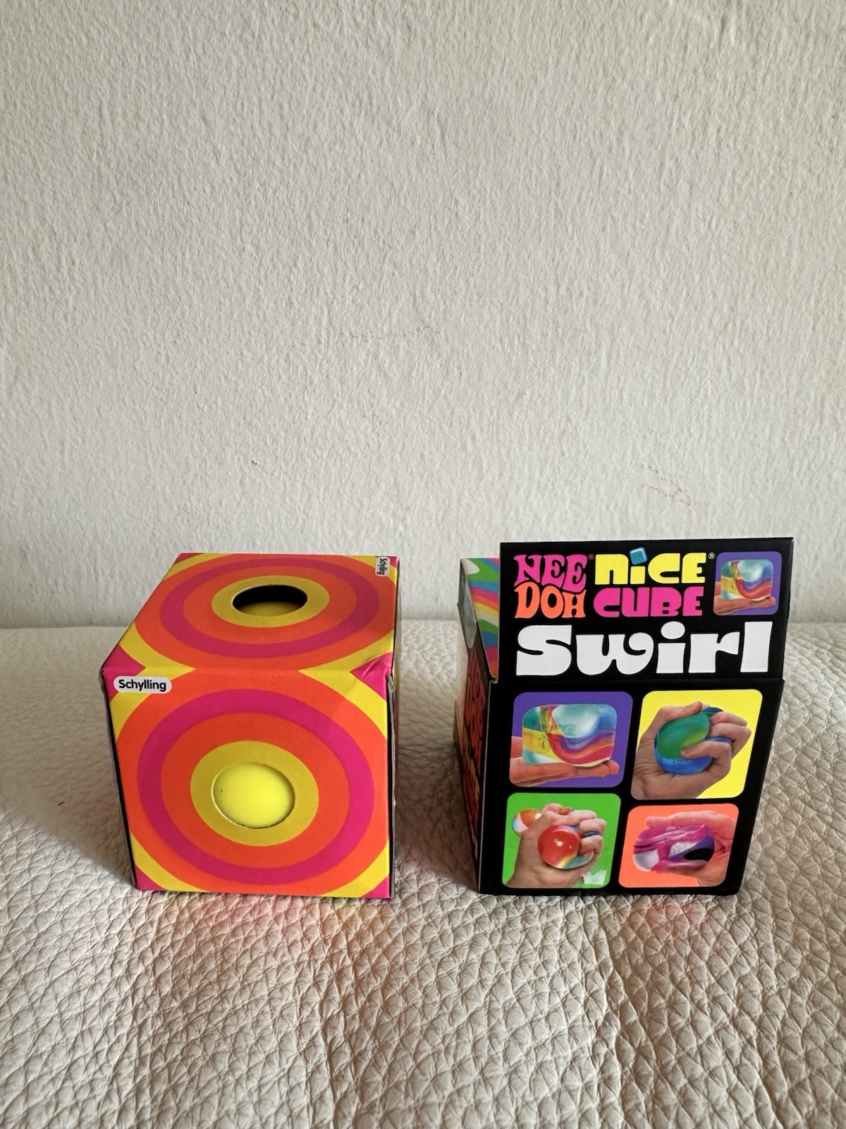NeeDoh Nice Cube Swirl & NeeDoh Color Change Bundle Of 2 NIB Viral