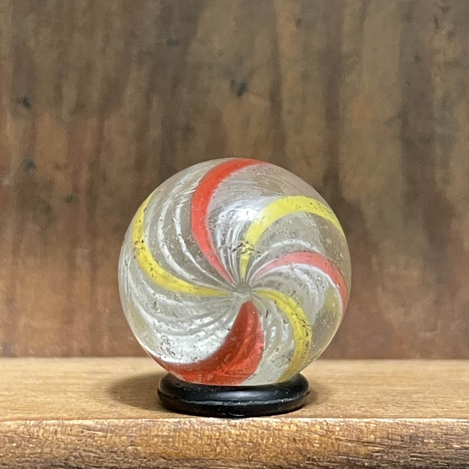 Antique Handmade Latticinio Core Marble 21/32” Near Mint(-) Combine Shipping