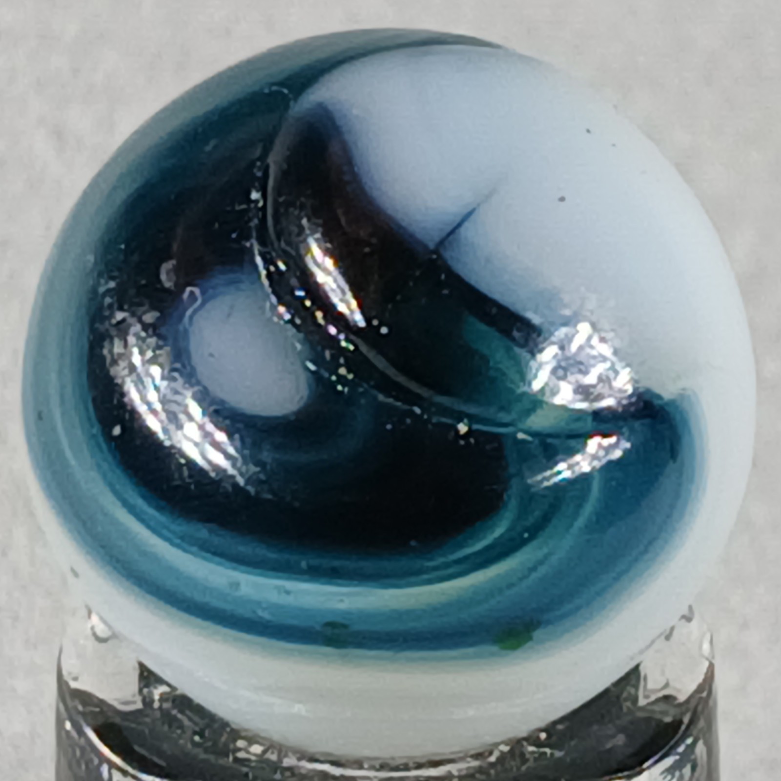 Small Jabo Swirl Marble .52 Inches Near-Mint Condition Combined Shipping